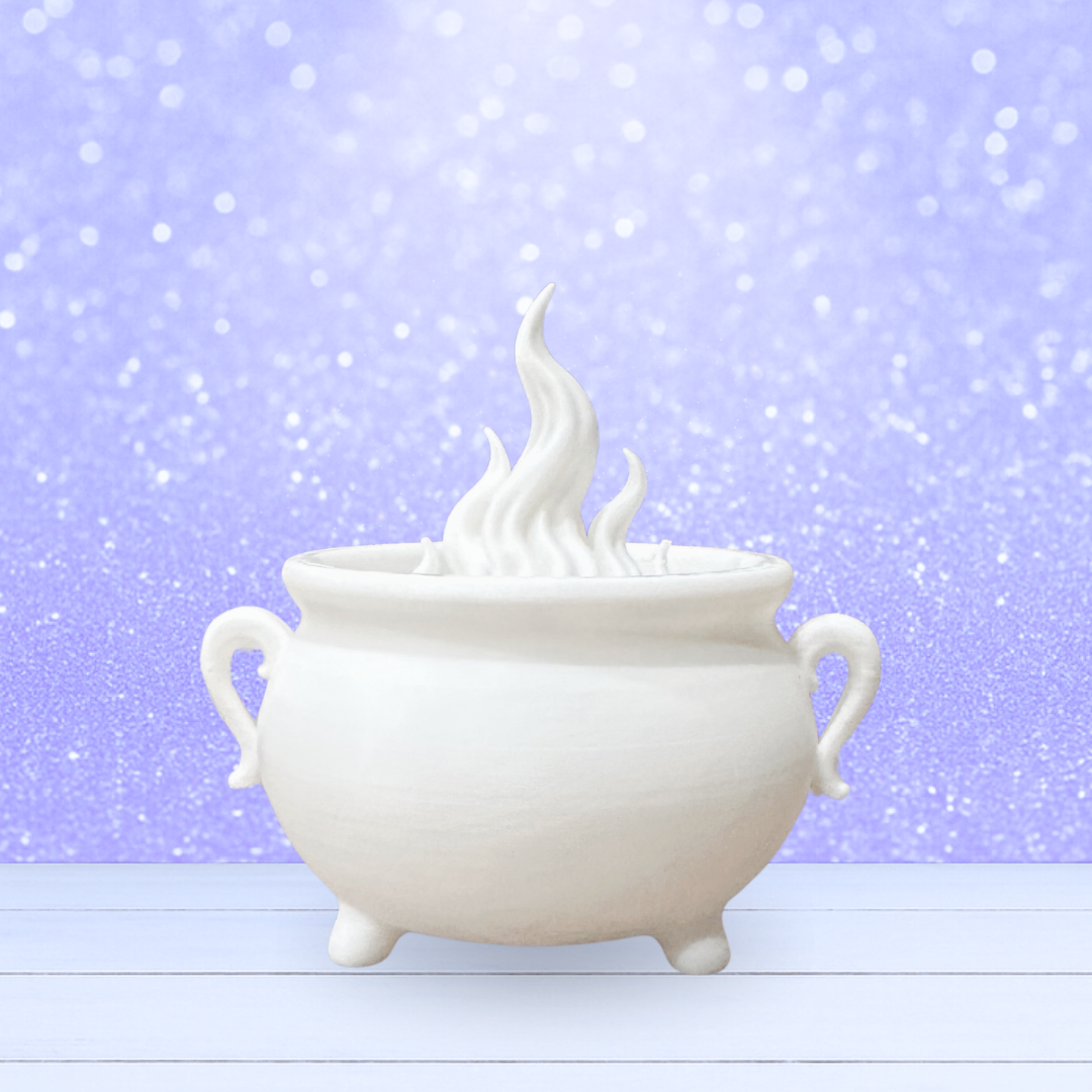 3D Mesh File - MEMBERS ONLY - Cauldron with Flames