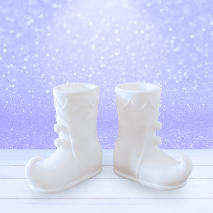 3D Mesh File -Elf Shoes with Buttons