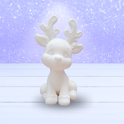 3D Mesh File - PRO MEMBERS ONLY - GINGERBREAD DEER