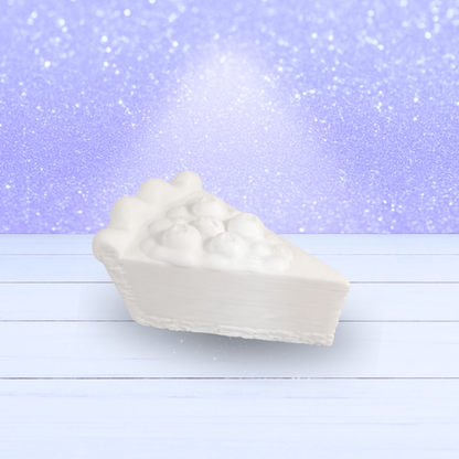 3D Mesh File - Pie Slice - Cheesecake Blueberry