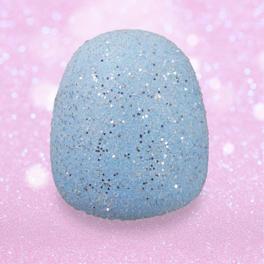 Giant Glitter Gumdrop - Blue