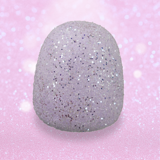 Giant Glitter Gumdrop - Purple