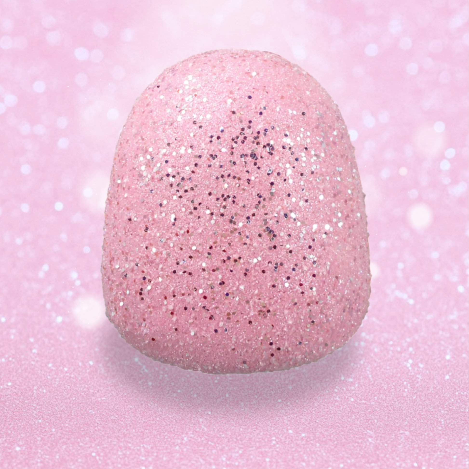 Giant Glitter Gumdrop - Pink