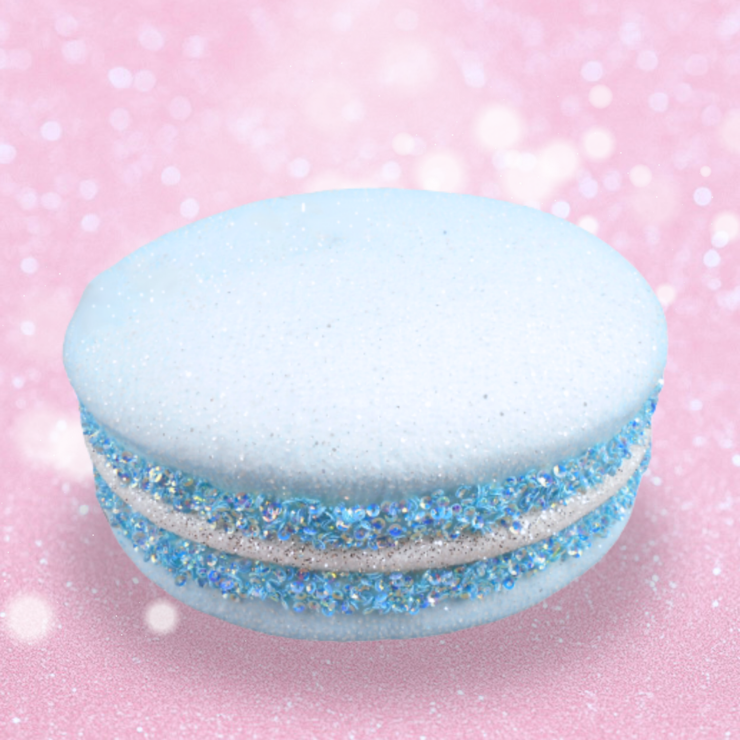 Oversized Fake Macaron - Blue