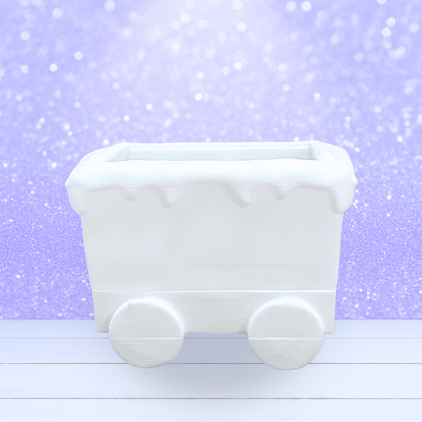 3D Mesh File - MEMBERS ONLY - Frosted Train Car