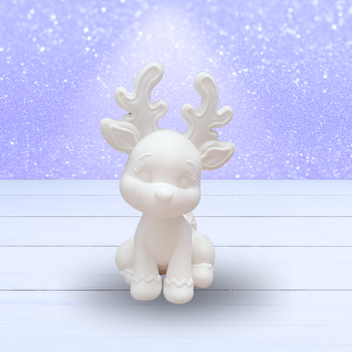 3D Mesh File - PRO MEMBERS ONLY - GINGERBREAD DEER