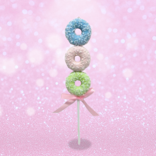 Pastel Donut Lollipop Ornament