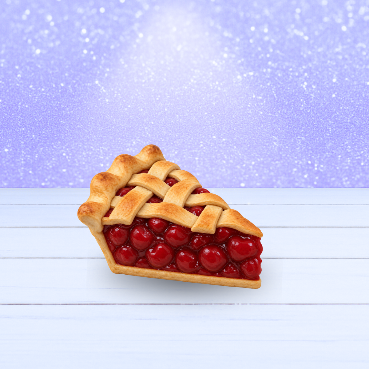 3D Mesh File - Pie Slice - Cherry Lattice