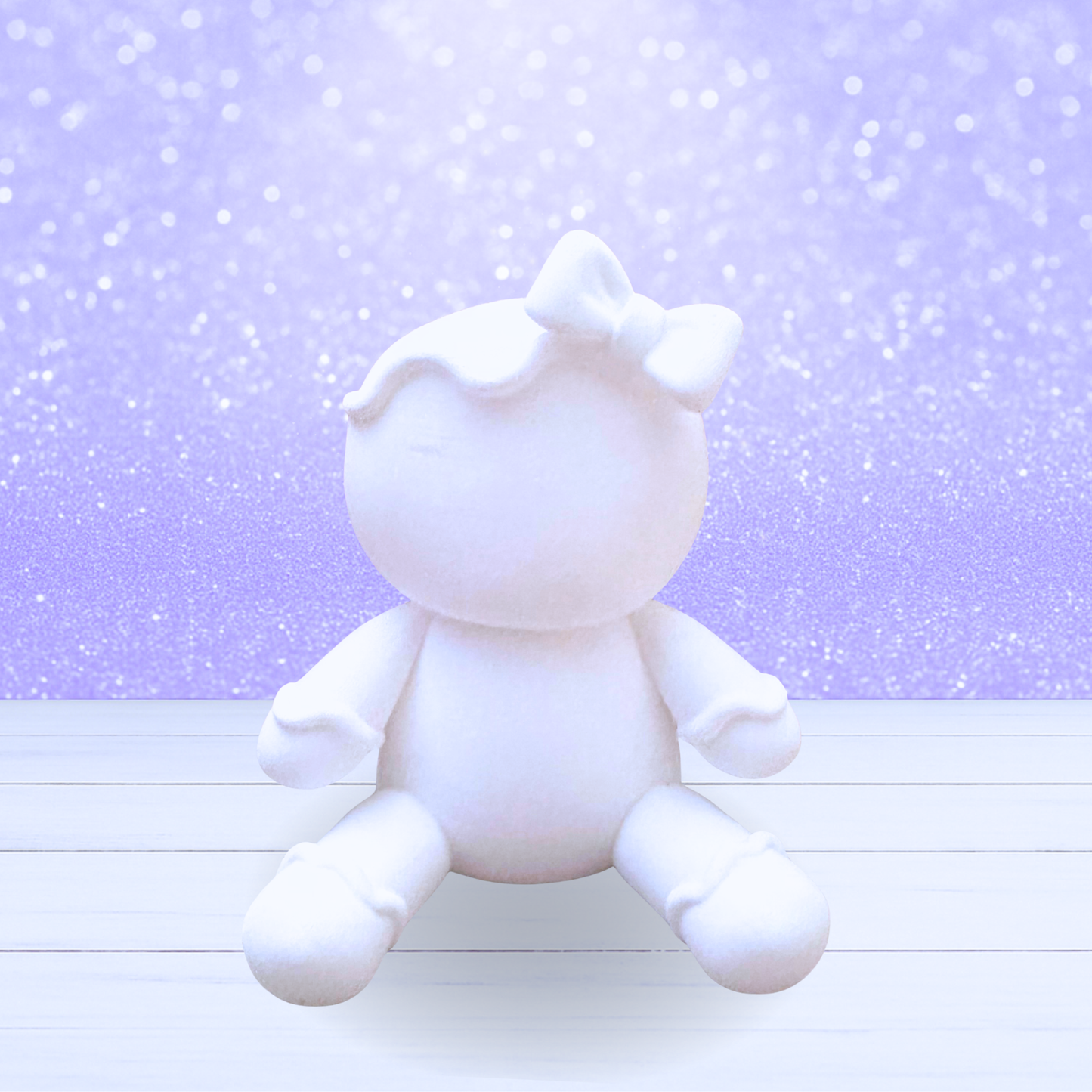 3D Mesh File - MEMBERS ONLY - Gingerbread Girl with Bow -