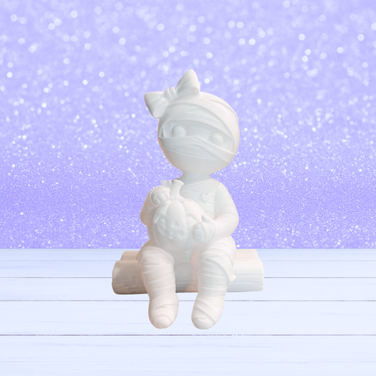 3D Mesh File - MEMBERS ONLY -  Mummy Sitting