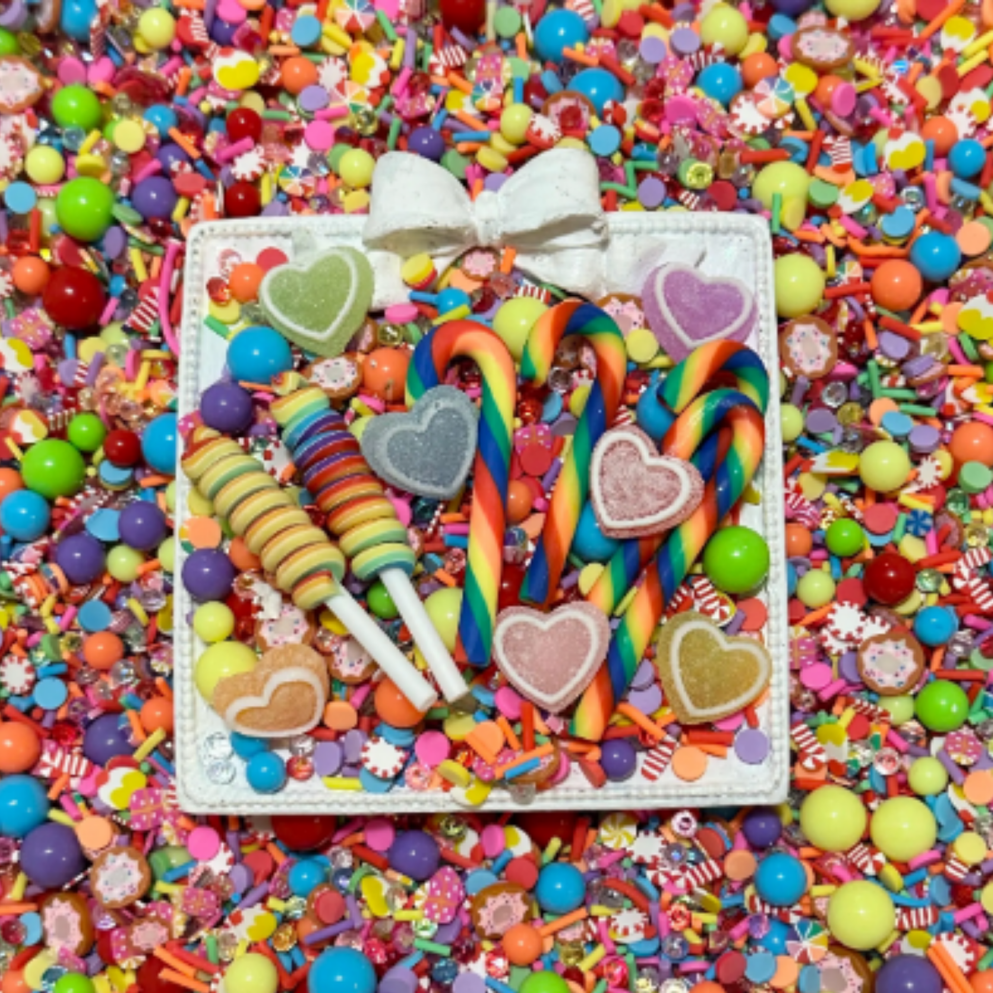 Glam Candy Set - Rainbow Candyland - Sprinkles and Fake Candy Set