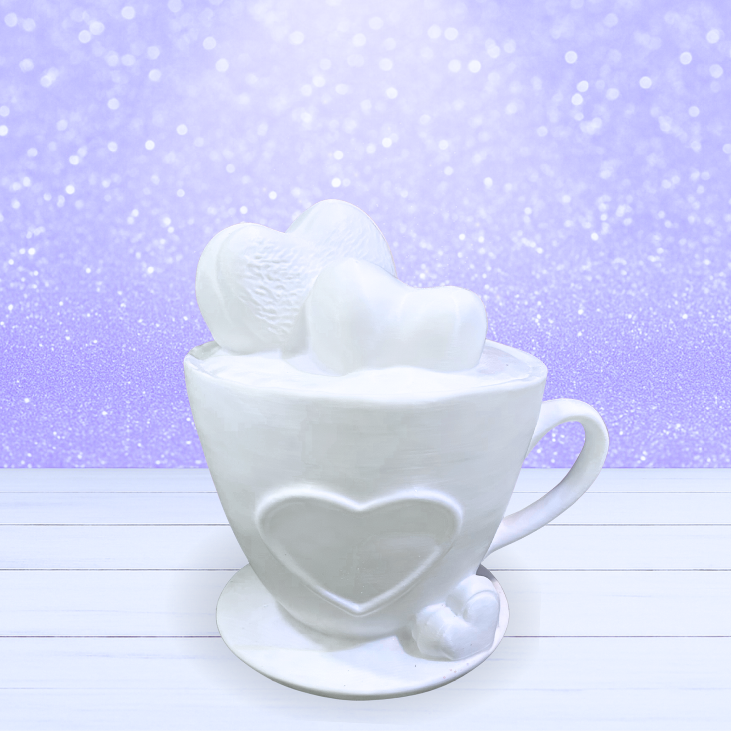 3D Mesh File - MEMBERS ONLY - Valentine's Cocoa Cup
