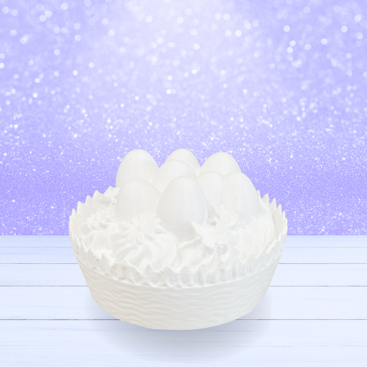3D Mesh File - MEMBERS ONLY - Fancy Egg Nest Tart