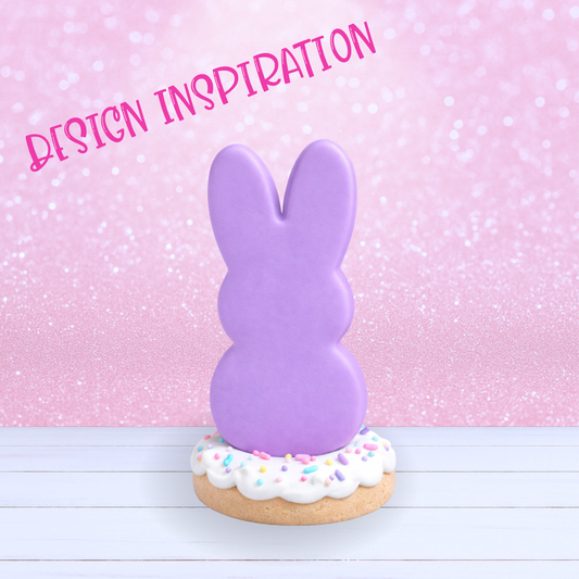 Bunny Cookie on a Donut - Made-to-Order - Up to 2 Week Creation Time