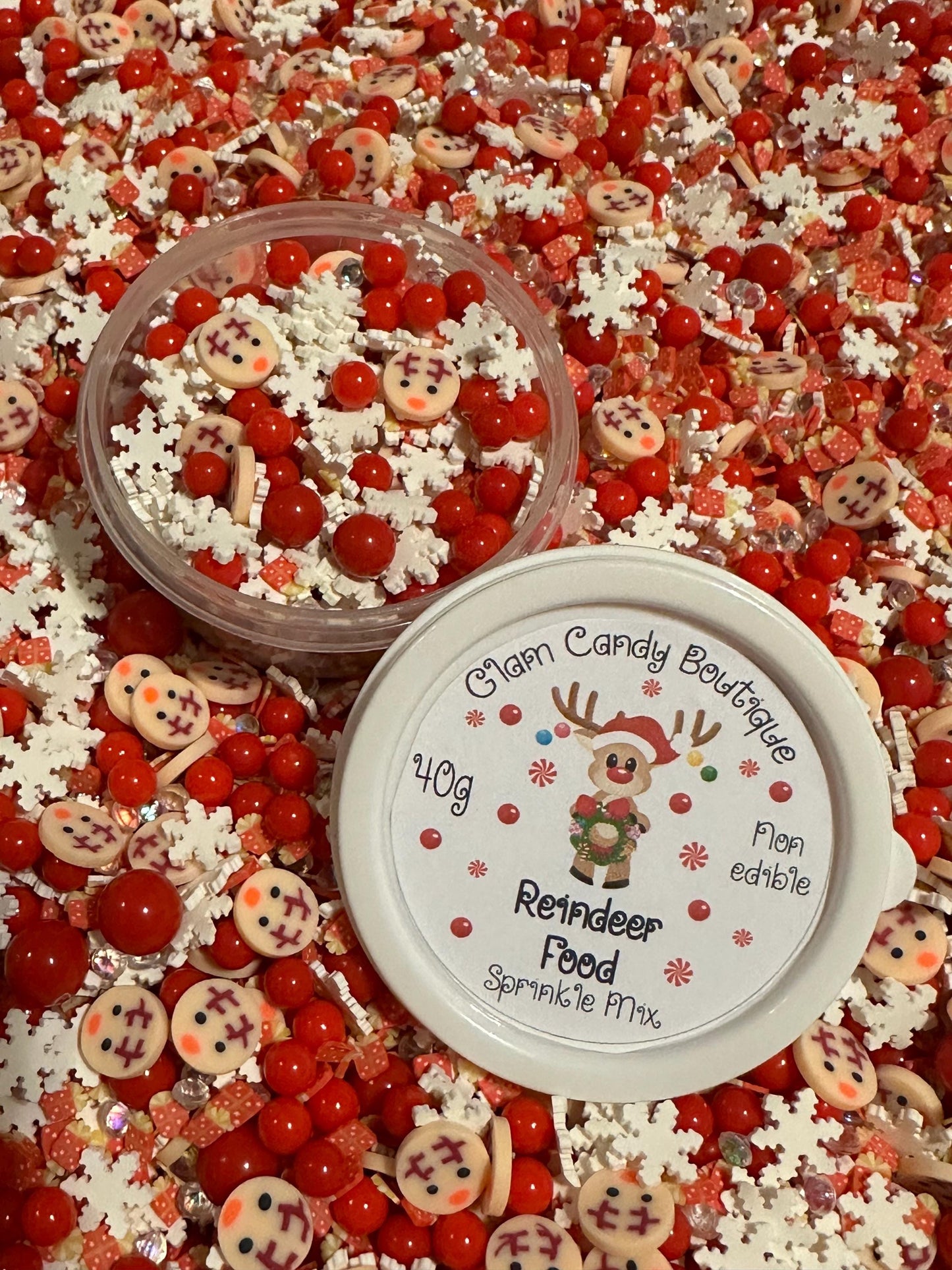 Reindeer Food, Fake Sprinkles, Christmas Sprinkles,