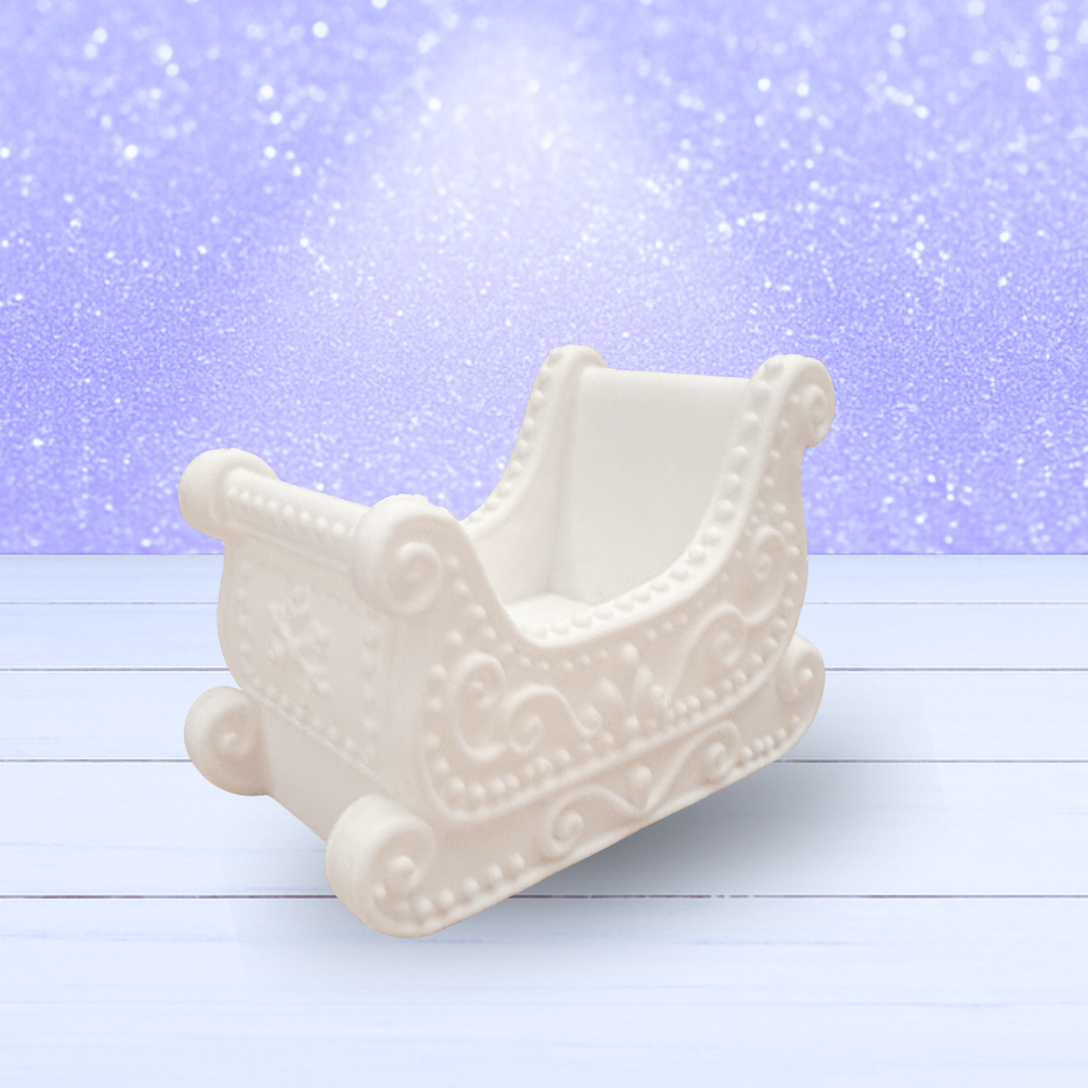 3D Mesh File - PRO MEMBERS ONLY - GINGERBREAD COOKIE SLEIGH