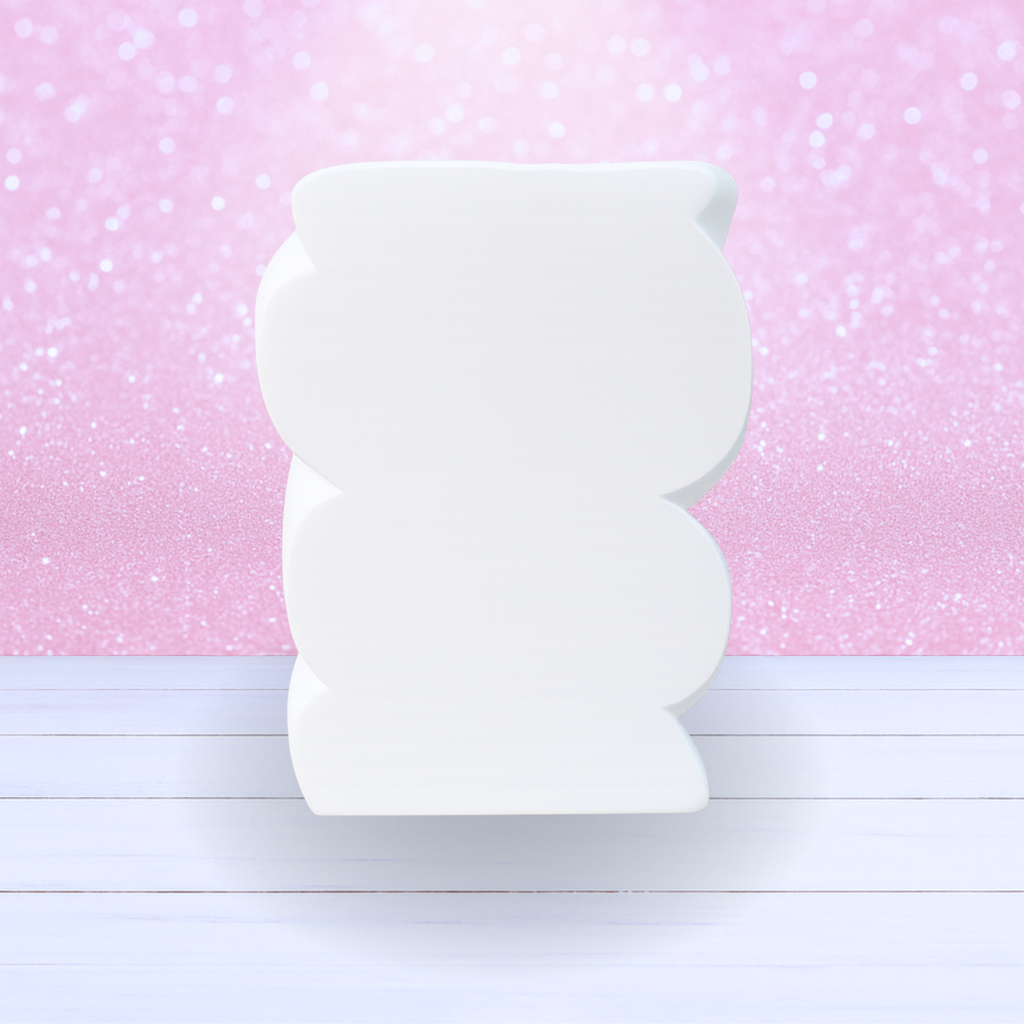 3D Printed Marshmallow Twist Fake Candy - Ready To Ship - Only 2 Available
