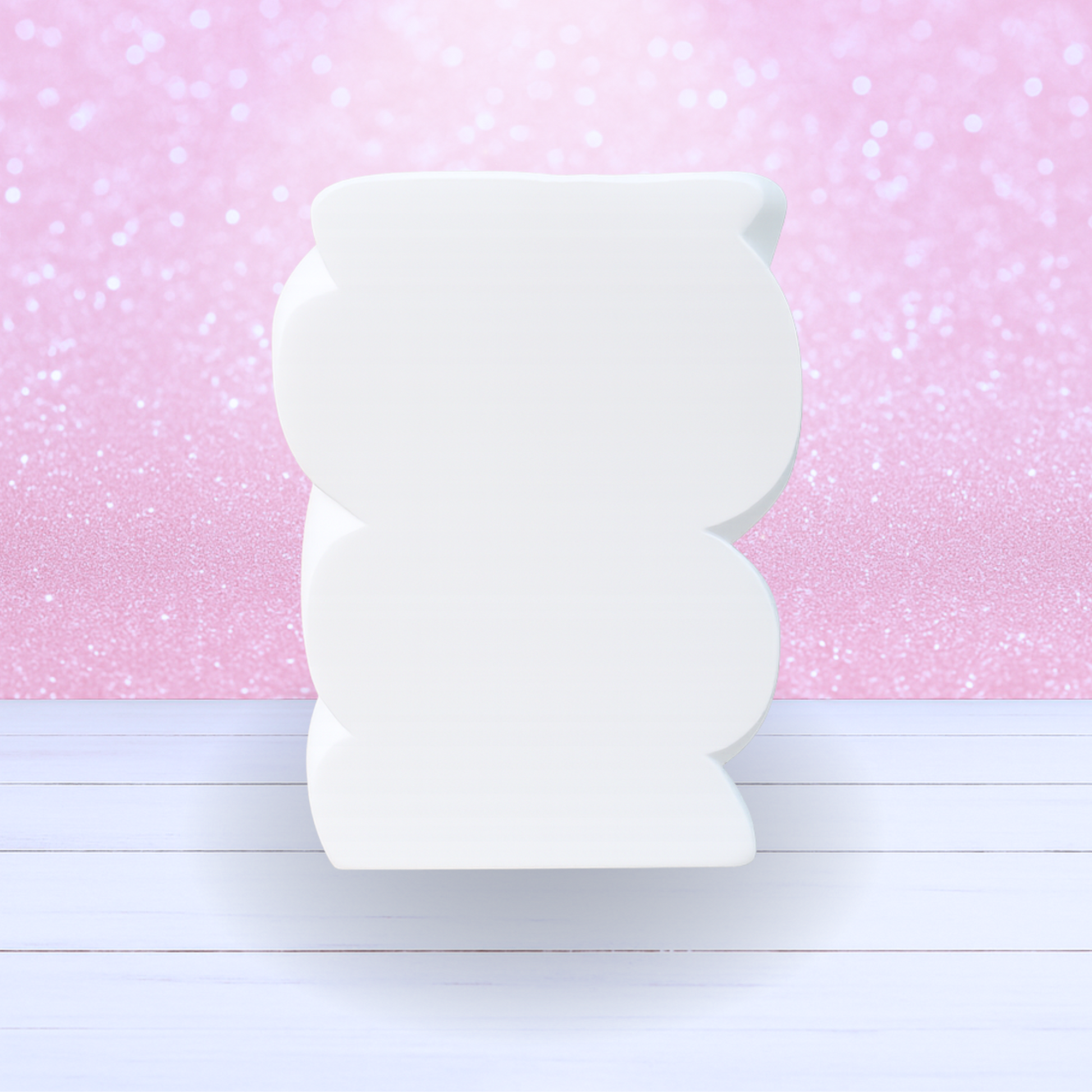 3D Printed Marshmallow Twist Fake Candy - Ready To Ship - Only 2 Available
