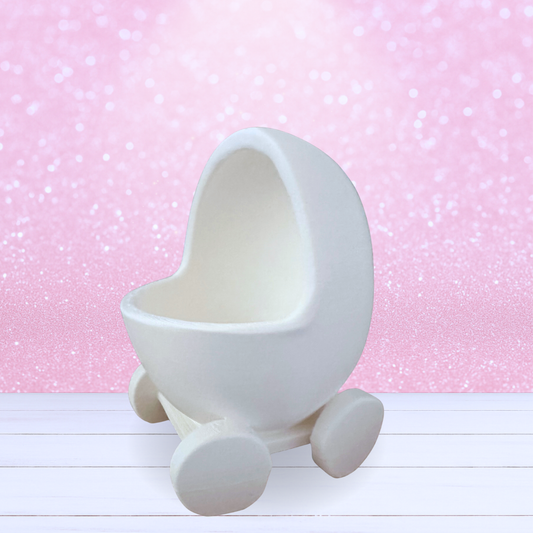 Baby Carriage Egg - Made-to-Order - Up to 2 Week Creation Time