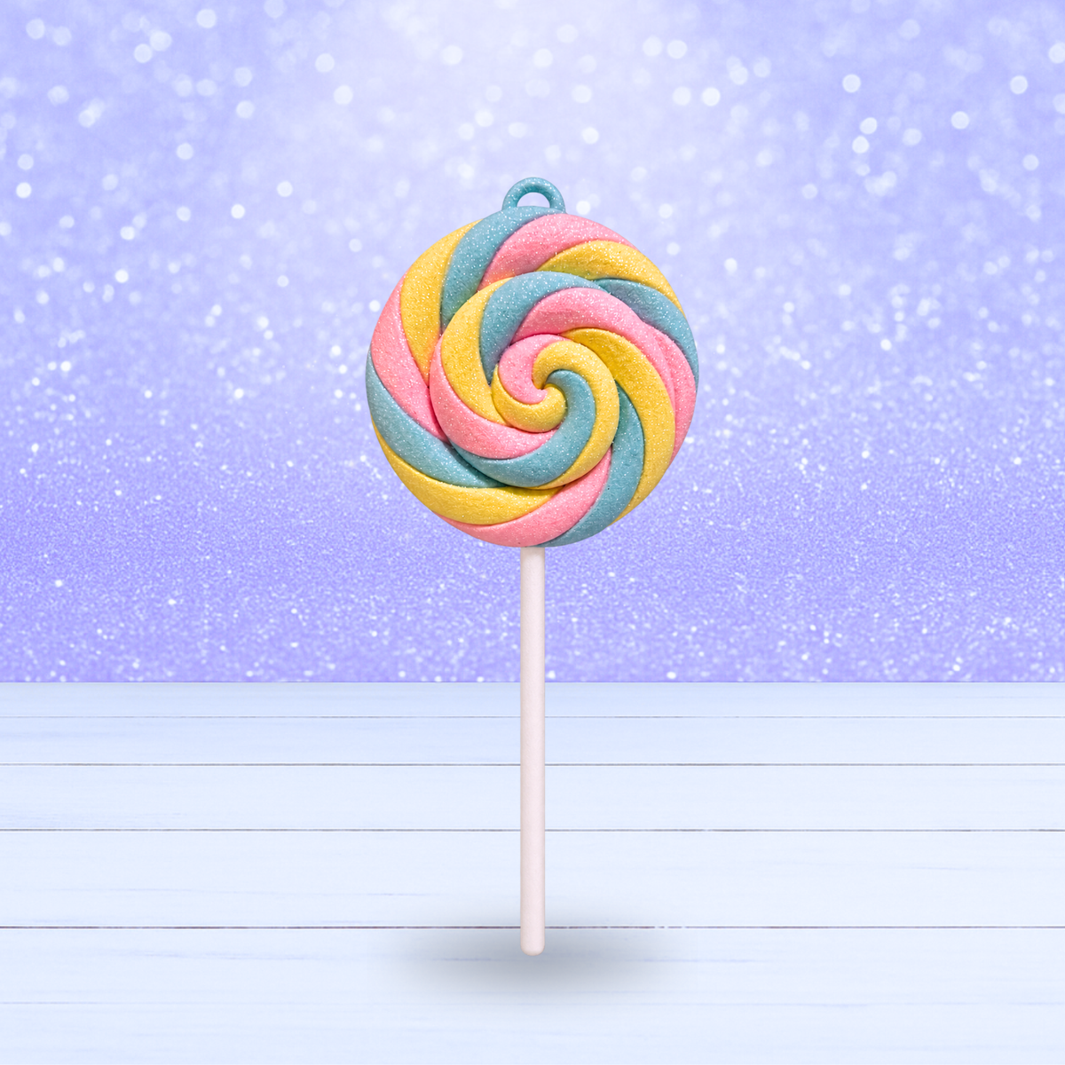 3D Mesh File - Lollipop Multi Swirl