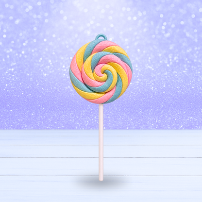 3D Mesh File - Lollipop Multi Swirl
