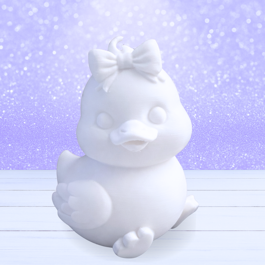 3D Mesh File - MEMBERS ONLY - Baby Girl Duck -
