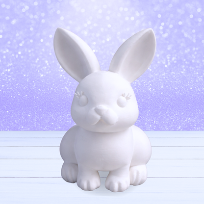 3D Mesh File - MEMBERS ONLY - Cute Sitting Bunny -