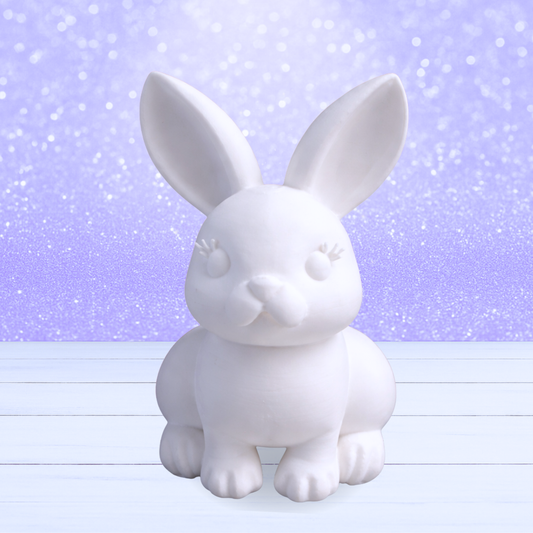 3D Mesh File - MEMBERS ONLY - Cute Sitting Bunny -