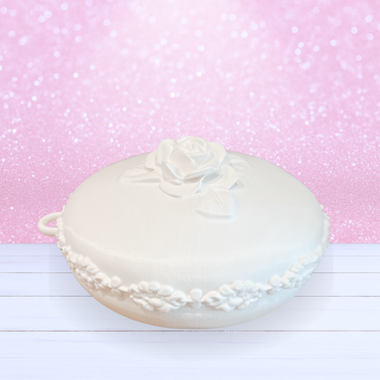 Fancy Macaron with Rose - Made-To-Order - Up to 2 Weeks Creation Time