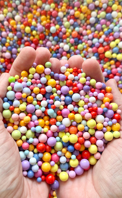 Beyond Words, Rainbow Ball Sprinkles, Rainbow Fake Sprinkles, 40 Grams