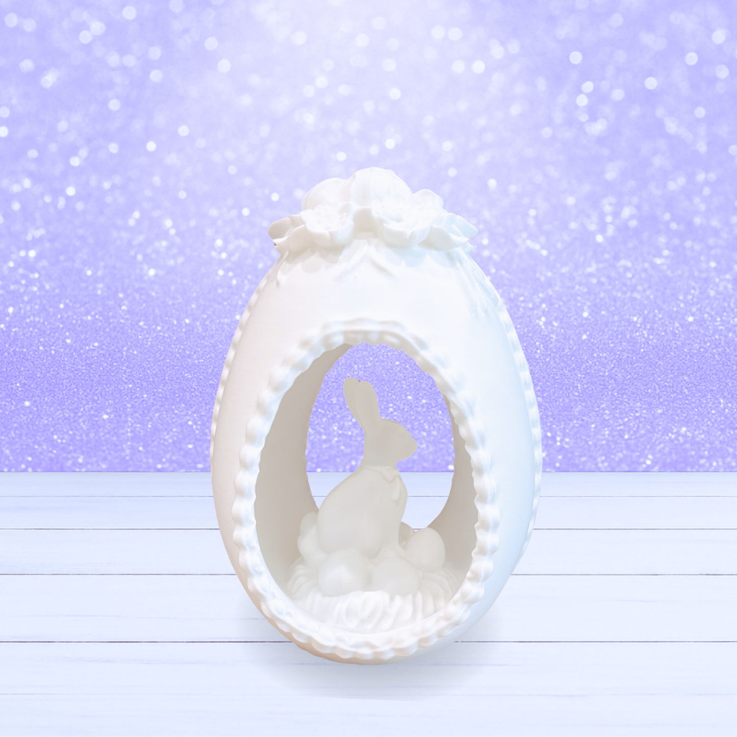 3D Mesh File - MEMBERS ONLY - Sugar Egg with Bunny