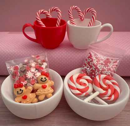 Cutie Cup Collection - Red Gingerbread Girl Bundle