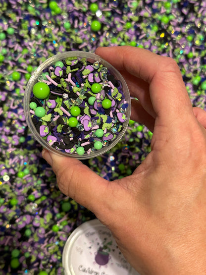 Cauldron Candy Sprinkles, Fake HalloweenSprinkles, 40 Grams