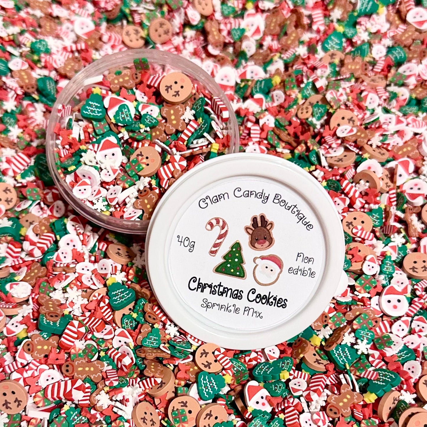 Christmas Cookies Sprinkles, Fake Sprinkles, Christmas Sprinkles