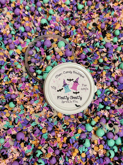 Mostly Ghostly Sprinkles, Fake HalloweenSprinkles, 40 Grams