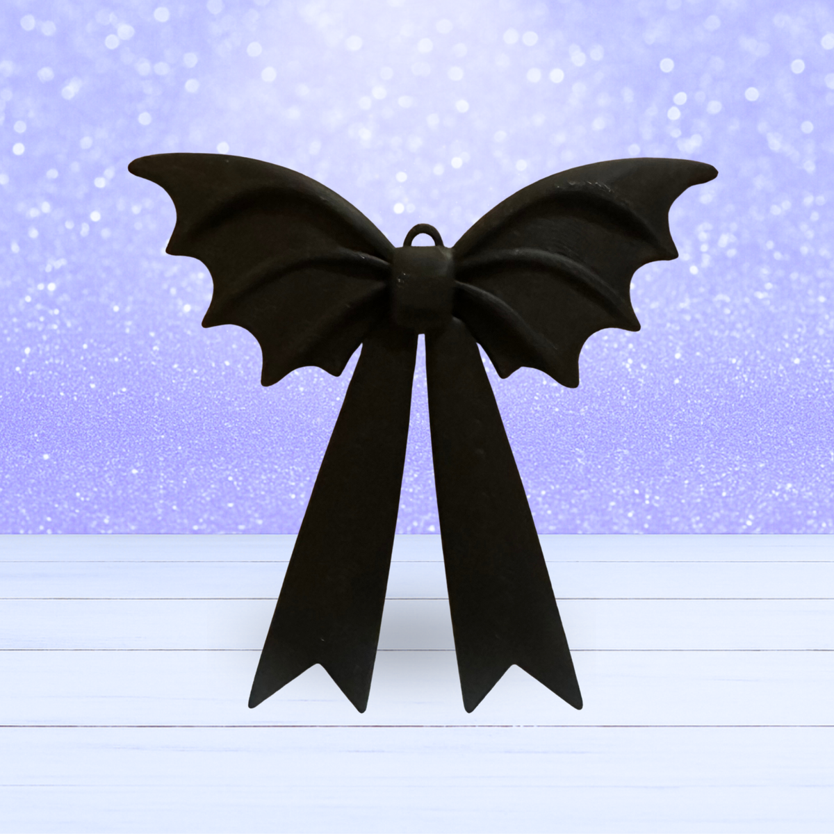 3D Mesh File - Bat Bow Ornament