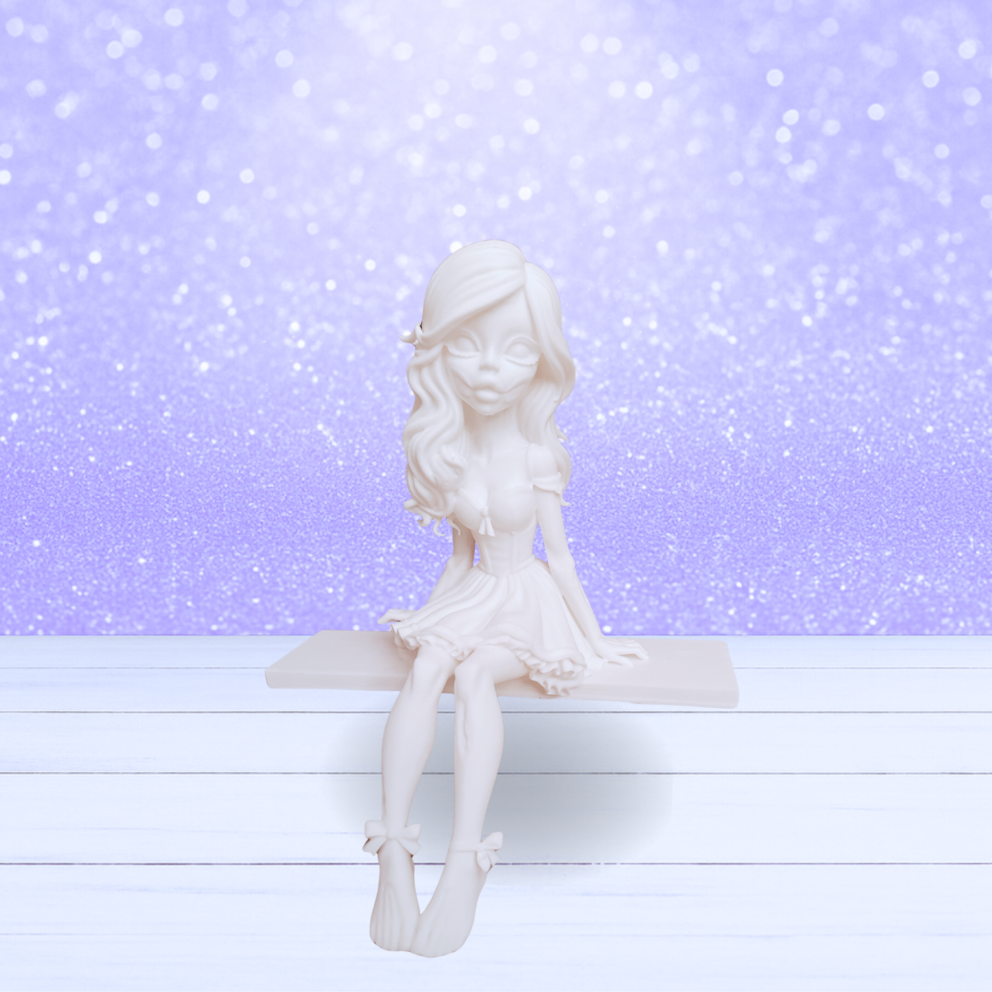 3D Mesh File - MEMBERS ONLY - Zombie Shelf Sitter