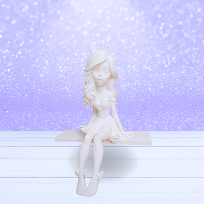 3D Mesh File - MEMBERS ONLY - Zombie Shelf Sitter