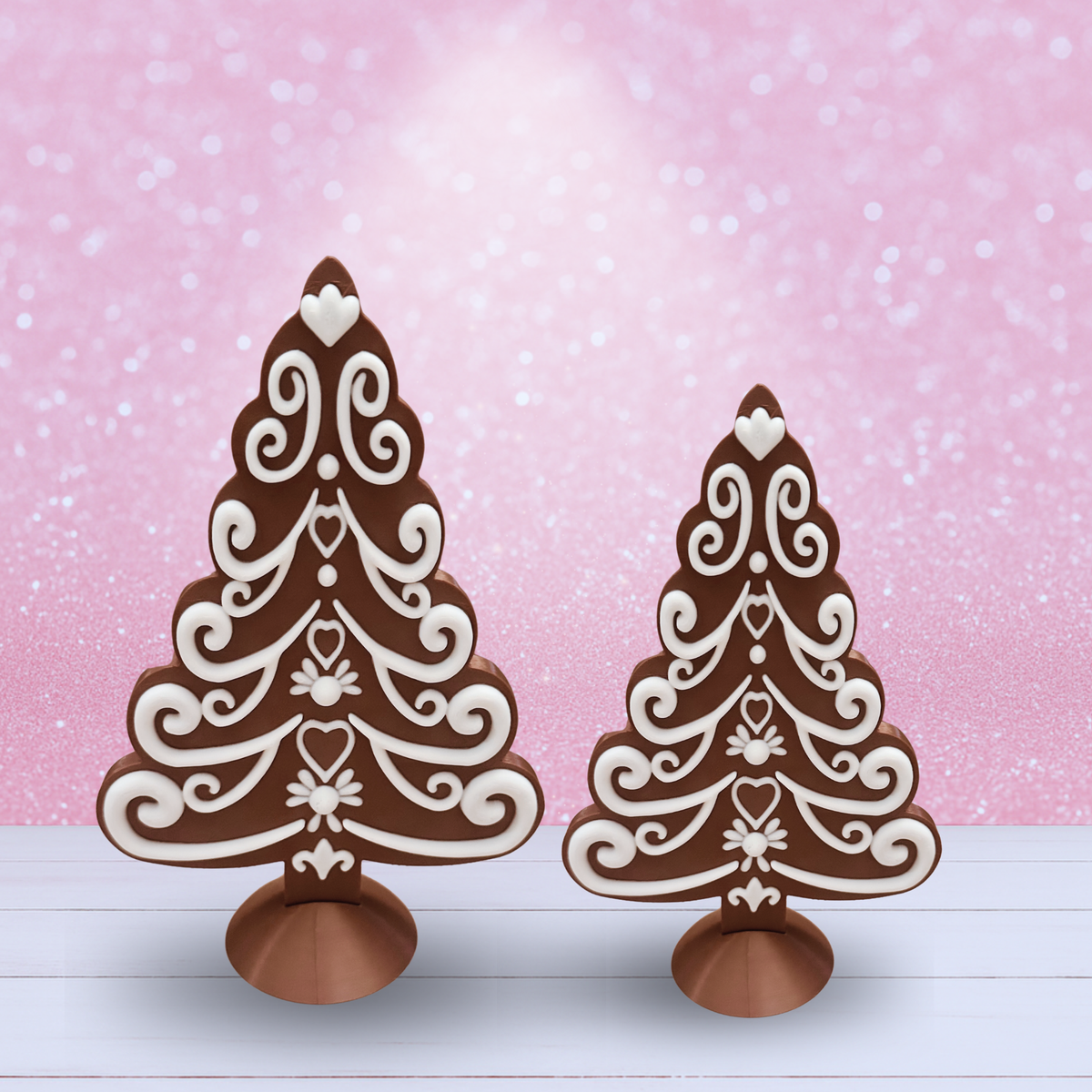 Gingerbread Tree - Set of 2