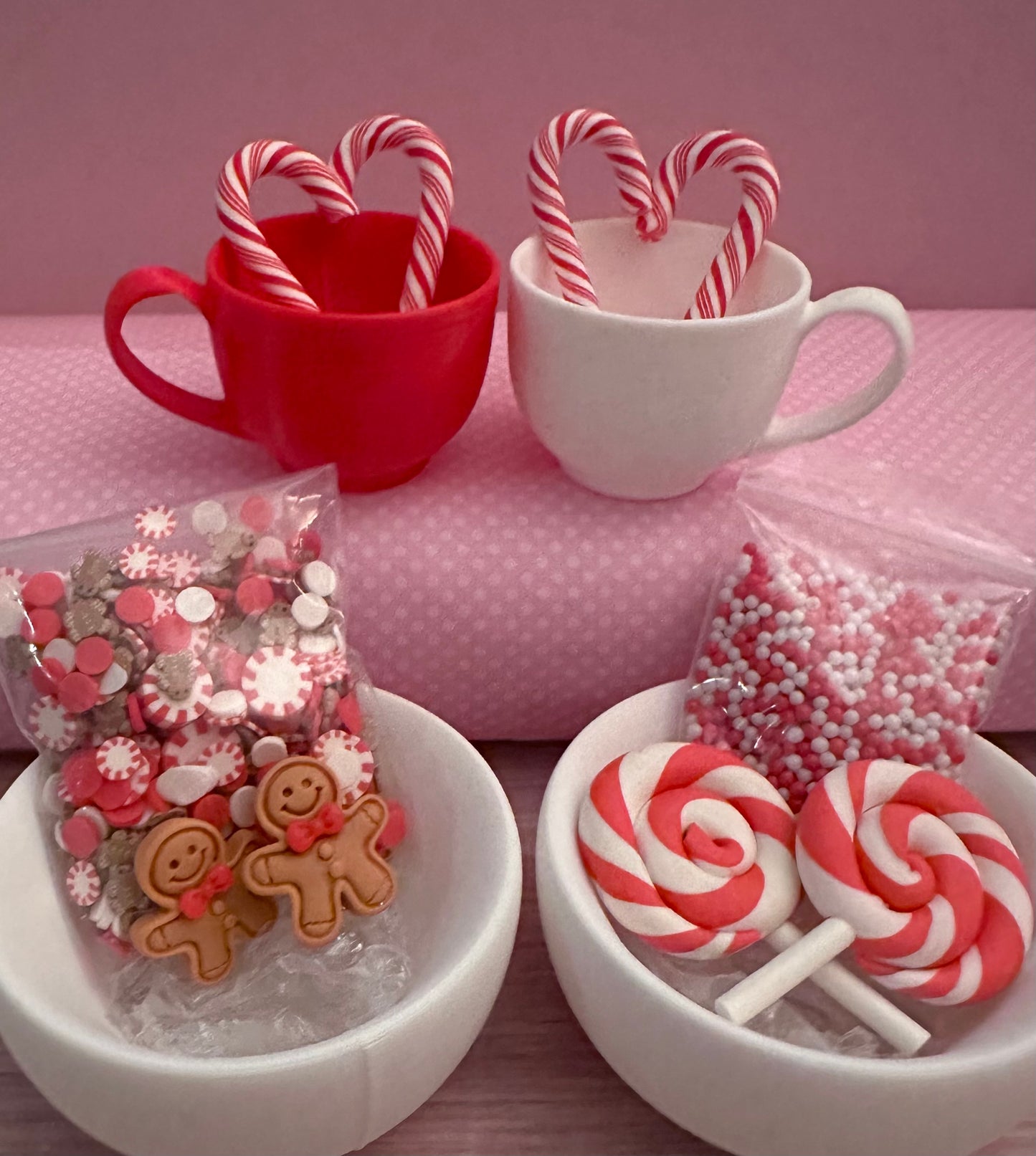 Cutie Cup Collection - Red Gingerbread Boy Bundle