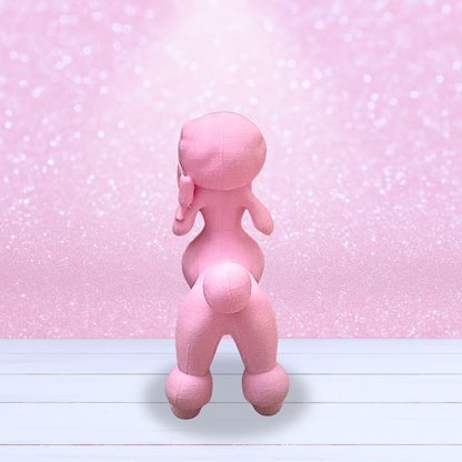 3D Printed - Pink Poodle Figurine - Pre-Order - Available Soon!