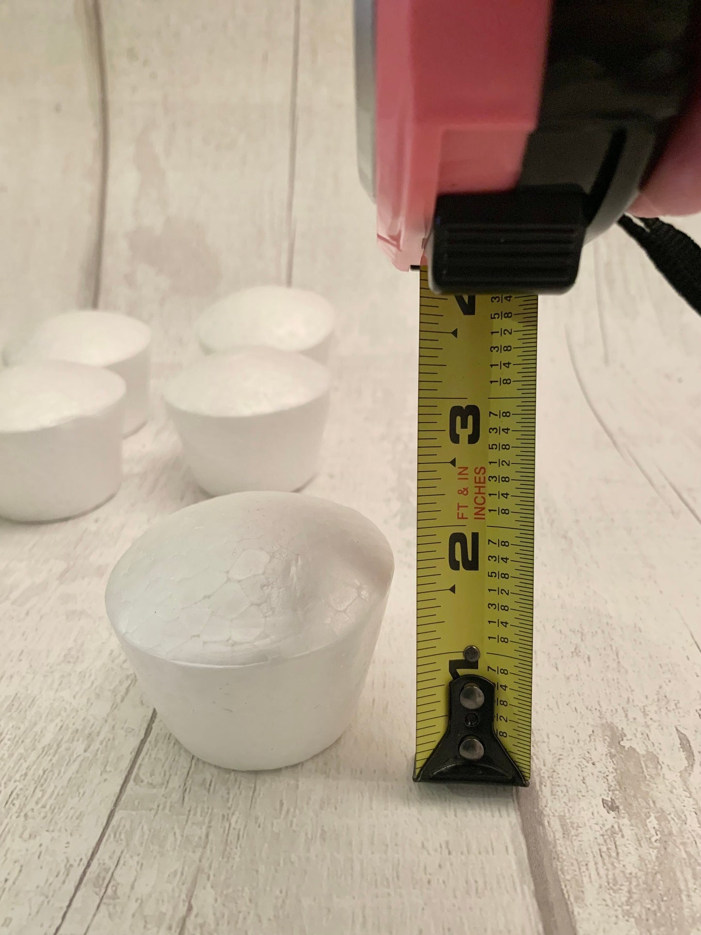 Styrofoam Cupcakes, Cupcake Dummy, Set of 4