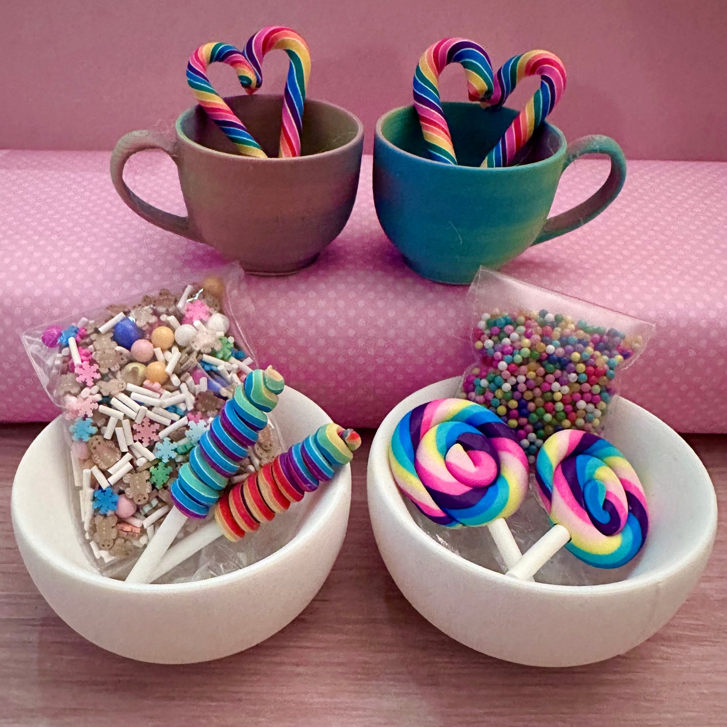 Cutie Cup Collection - Rainbow Candy Land Bundle