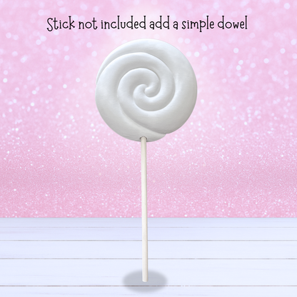 Lollipop Round - Swirl Pattern - Available Soon!