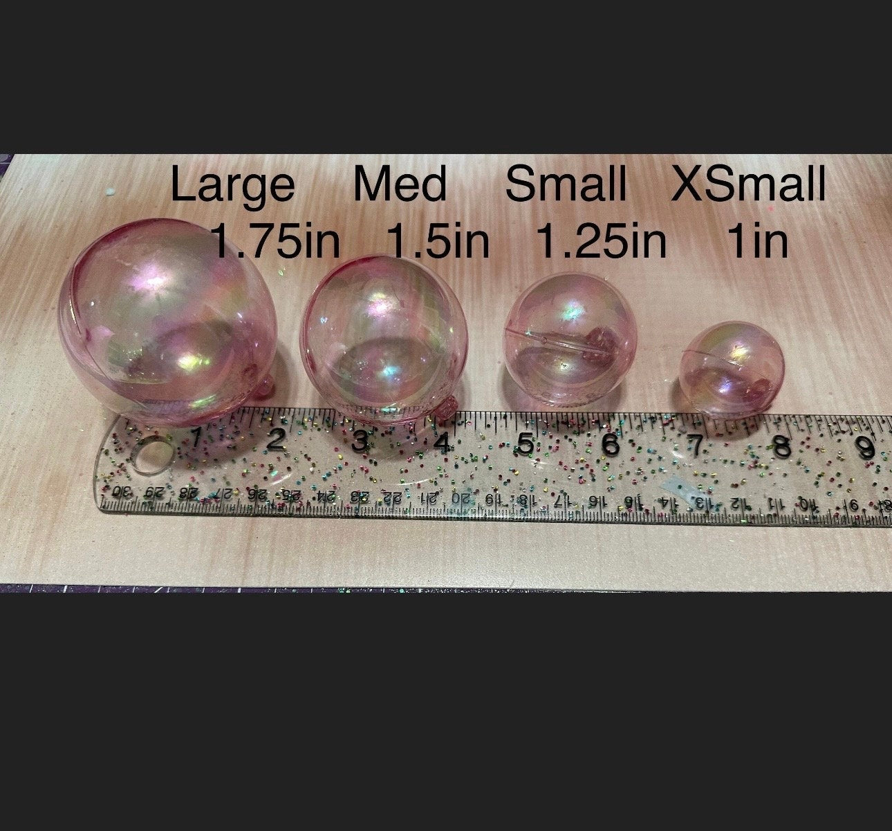 Set of 12 Cake Topper Bubbles, Fake Bubbles, Cauldron Bubbles