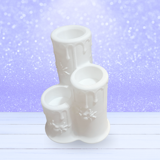 3D Mesh File - MEMBERS ONLY - Dripping Candles Trio - Halloween