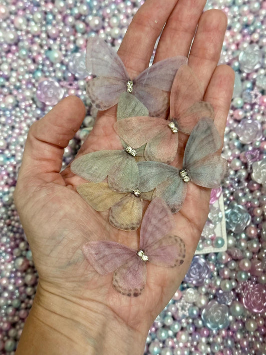 Glimmer Garden Bundle, Butterflies, Pearls, and Beads