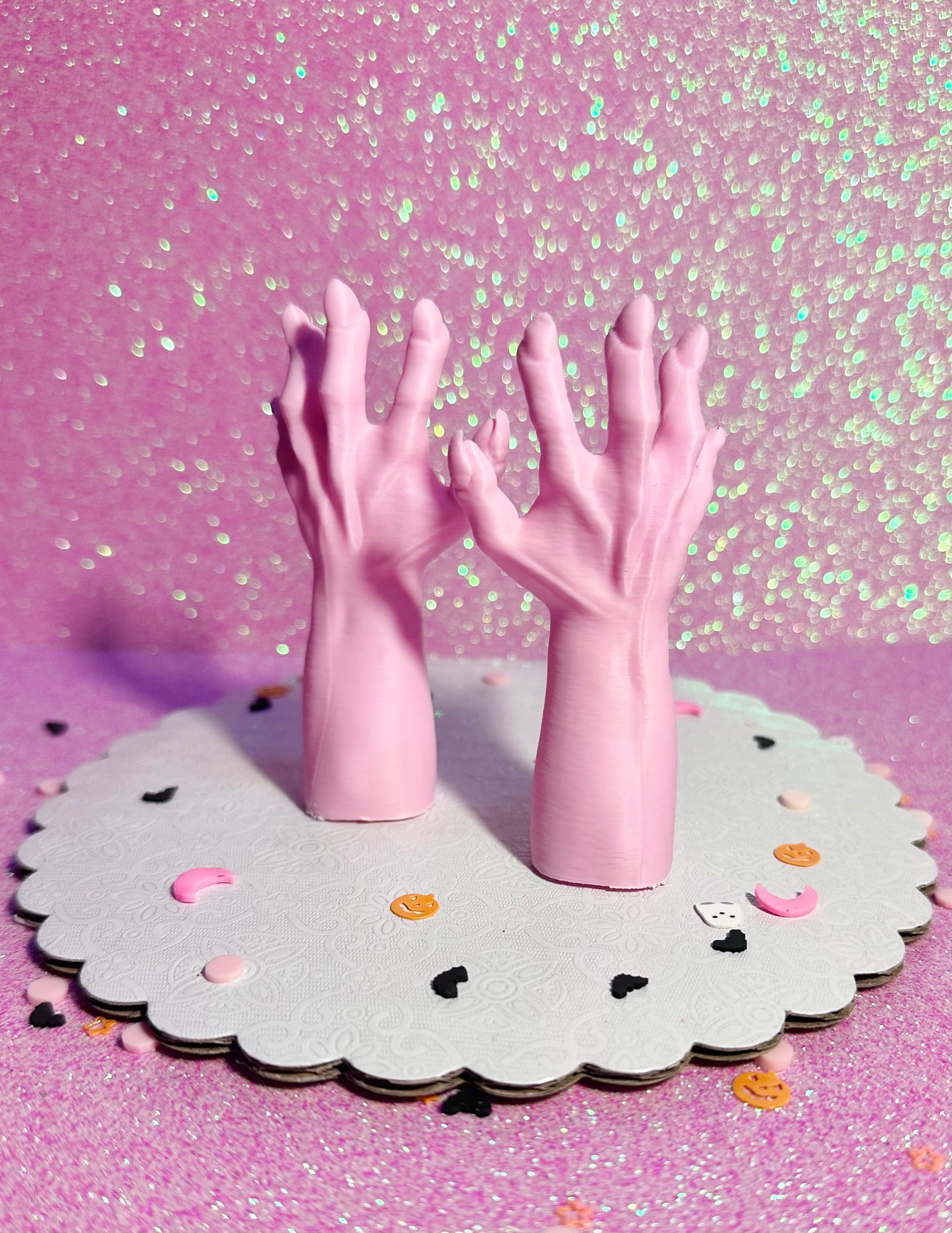 Mini Witch Hands - Set of 6