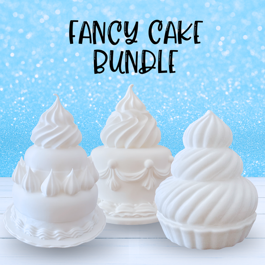 3D Mesh File - Bundle - MEMBERS ONLY - Fancy Cakes