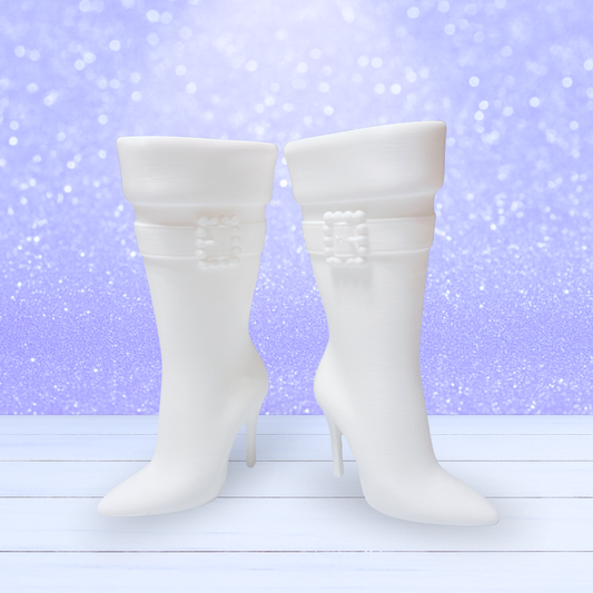 3D Mesh File - MEMBERS ONLY - Mrs Claus Sassy Boots